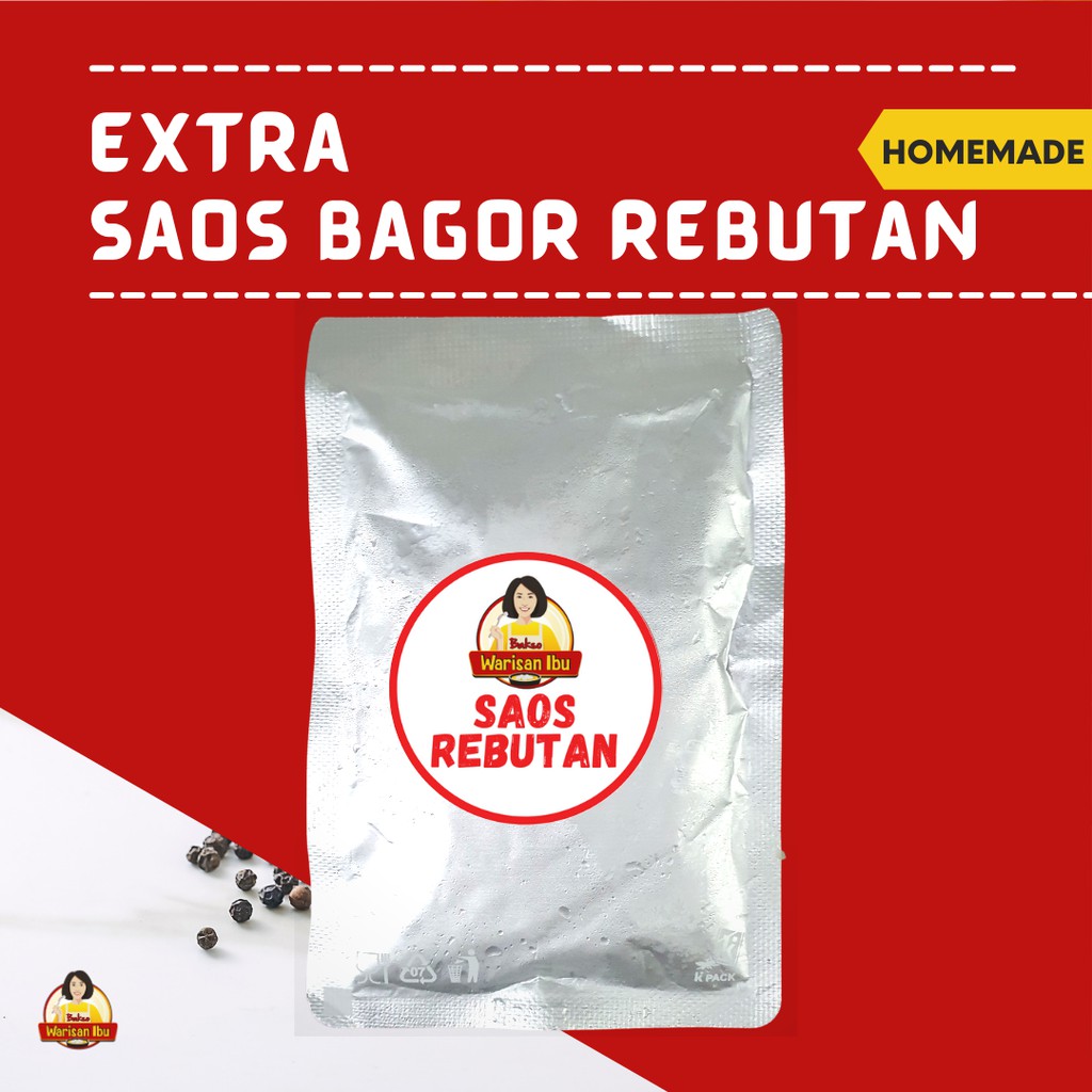 Jual Extra Kaldu Kuah Cabe Bakso Saos Bagor Rebutan Saos Siomay