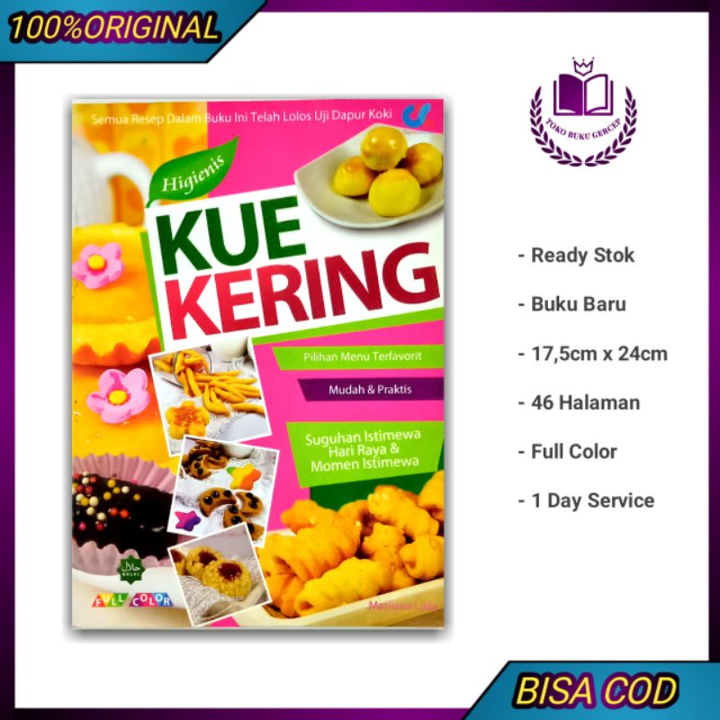 Jual Buku Resep Kue - Kue Kering Mudah & Praktis | Shopee Indonesia