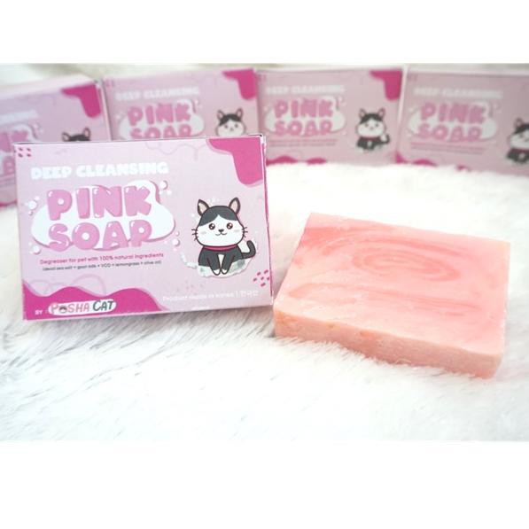 Jual MacAm2z, Degreaser kucing sabun pink posha_cat mengatasi stud