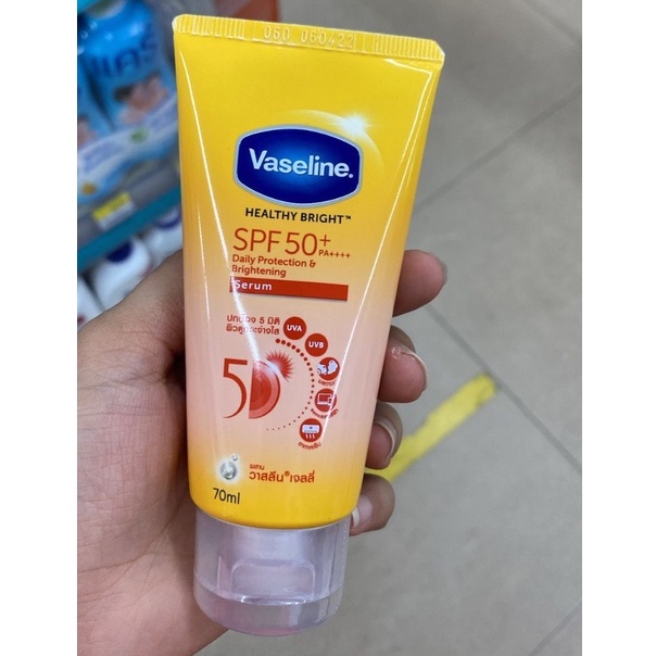 Jual Vaseline Sunscreen Serum Healthy Bright SPF 50+ Shopee Indonesia