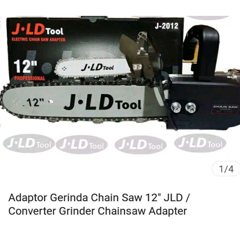 Jual Mini Chainsaw Adaptor Gerinda Electric Chain Saw Senso Stand - JLD ...
