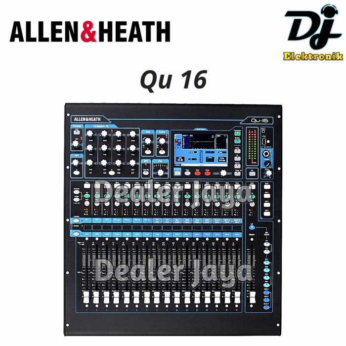 Jual Mixer Digital Allen Heath QU 16 / QU16 - 16 channel | Shopee Indonesia