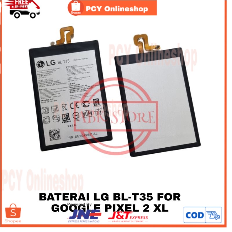 Jual Batre Baterai Battery Hp Lg Bl T For Google Pixel Xl Ori