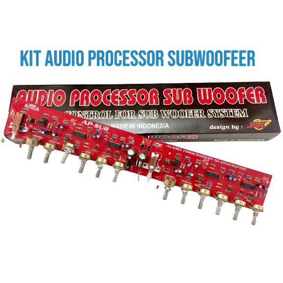 Jual KIT AUDIO PROCESSOR SUBWOOFER WITH FREQWENCY CONTROL | Shopee
