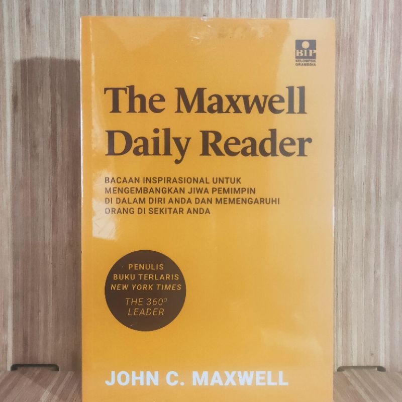 Jual [Cover Baru] The Maxwell Daily Reader / Buku Bisnis / Buku Bacaan ...