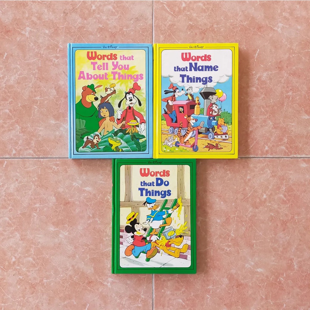 Jual Buku Anak Langka Paket Walt Disney Seri Words That Isi 3 Judul ...