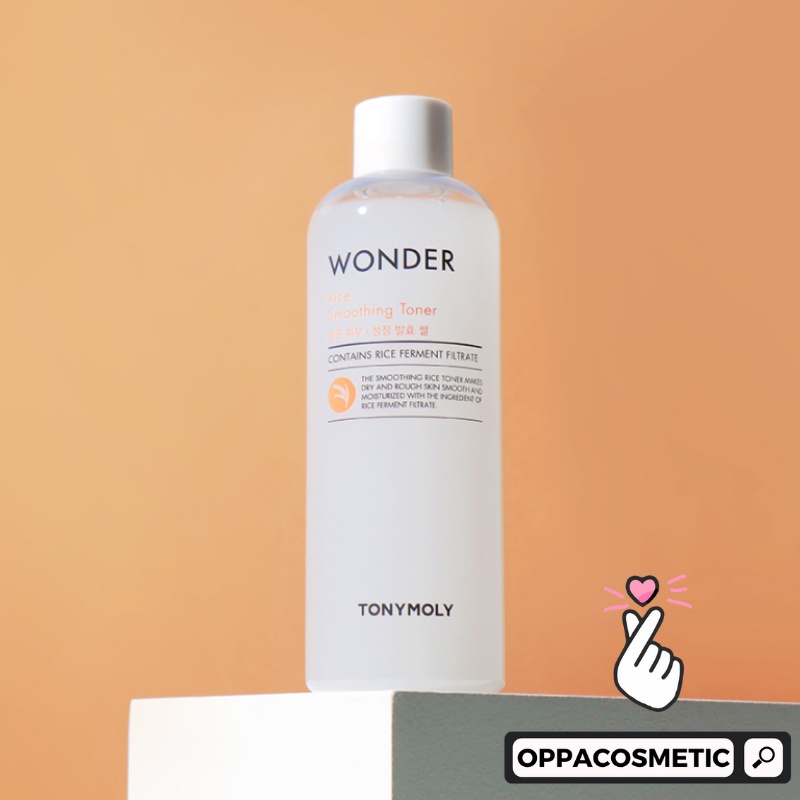 Jual Tony Moly Wonder Rice Smoothing Toner 500ml | Shopee Indonesia