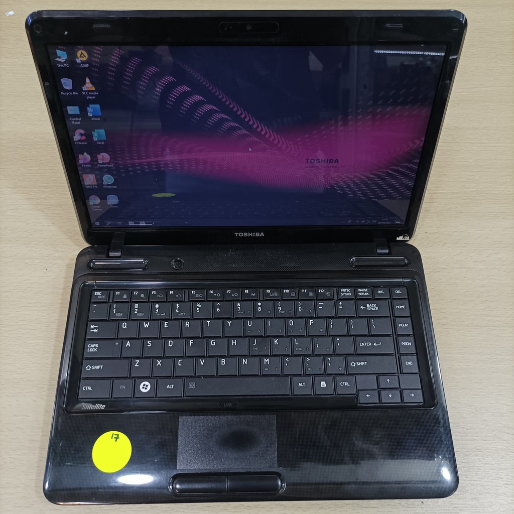 Jual Laptop Leptop Seken Second Bekas Toshiba Satelite L740 Core I3 RAM 4GB HDD 500 GB Murah