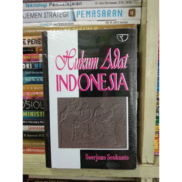 Jual Hukum Adat Indonesia Soerjono Soekanto Shopee Indonesia