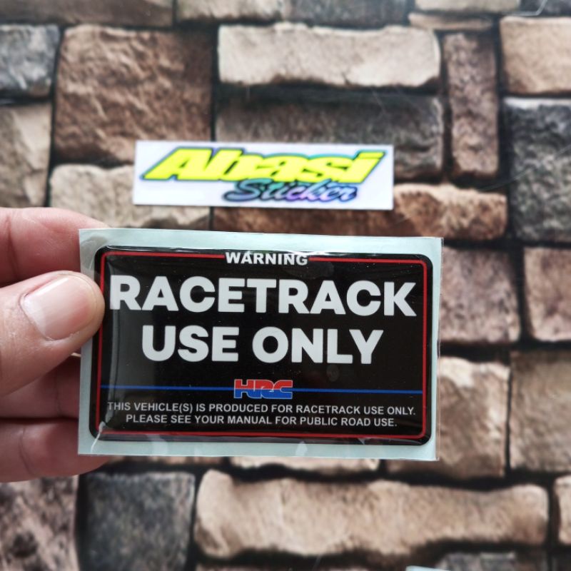 Jual STICKER EMBLEM RESIN HRC HUGGER AIRBLADE | Shopee Indonesia