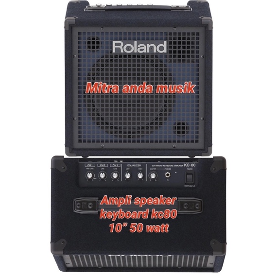 Jual Ampli amplifier speaker monitor keyboard aktif roland kc80 10" 50 watt Shopee Indonesia