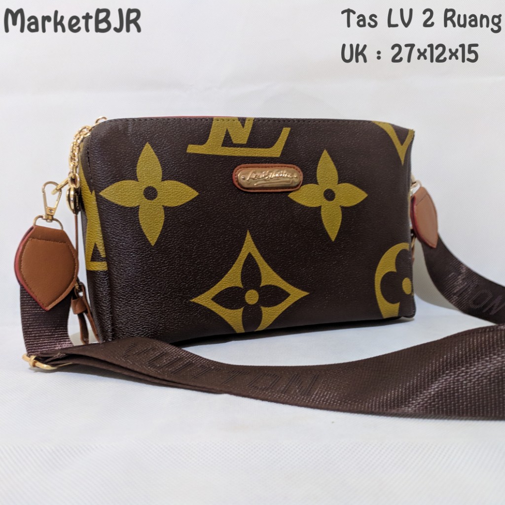 Louis Vuitton Original Tas selempang pria super keren, Fesyen Pria, Tas &  Dompet , Tas Selempang di Carousell