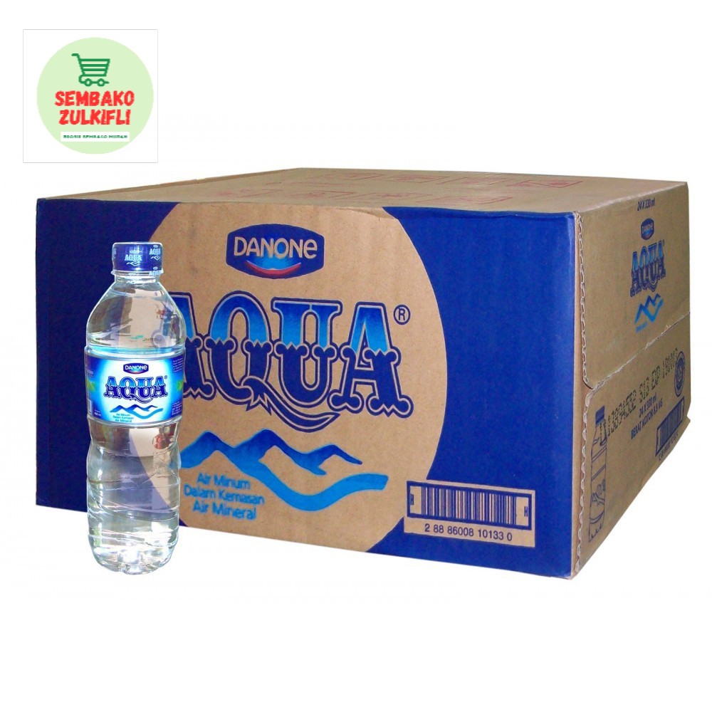 Jual Aqua Botol 600 Ml Isi 24 Botol | Shopee Indonesia