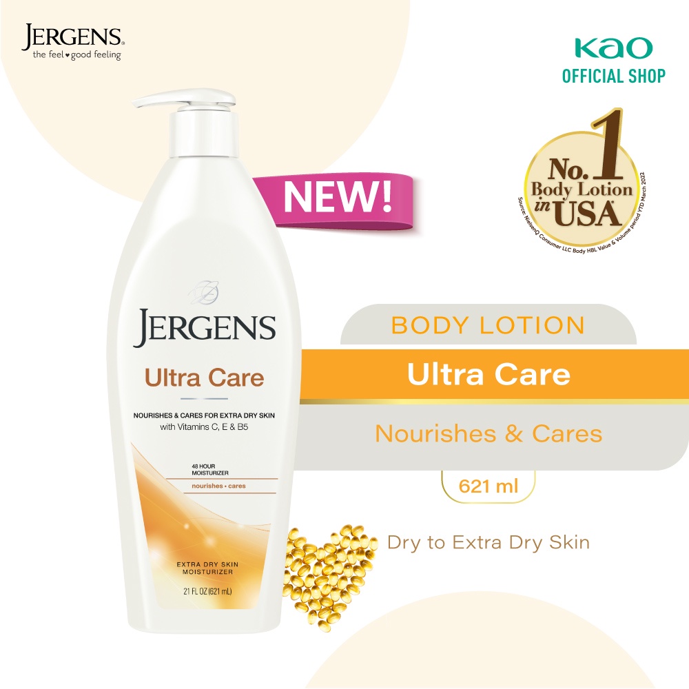 Jual Jergens Ultra Care Dry to Extra Dry Skin Body Lotion 621ml Shopee Indonesia