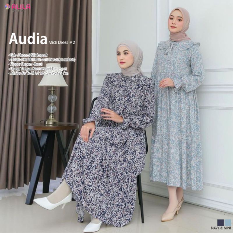 Jual Audia Midi Dress By ALILA Shopee Indonesia