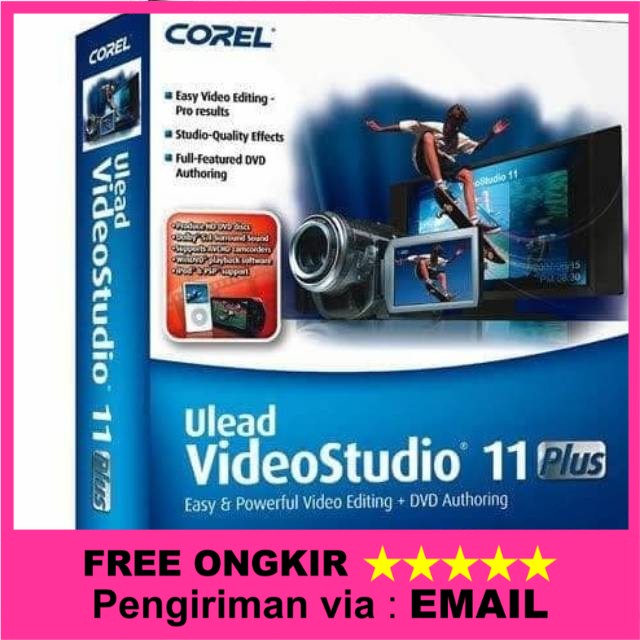 Jual Corel Ulead Video Studio 11 Plus Aplikasi Edit Video Terlengkap