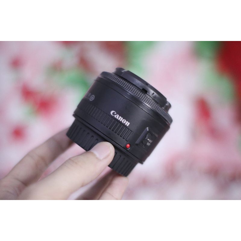 Jual LENSA FIX CANON 50MM F 1.8 MULUS | Shopee Indonesia