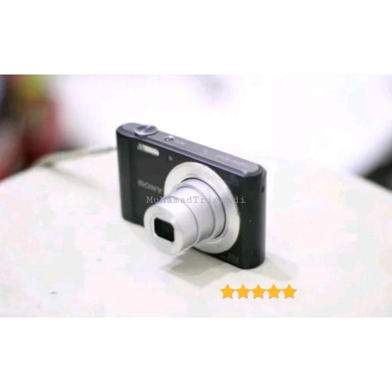 Jual Camera Kamera Digital Sony W810 HD 6x Opticalzoom 20MP Hitam Murah