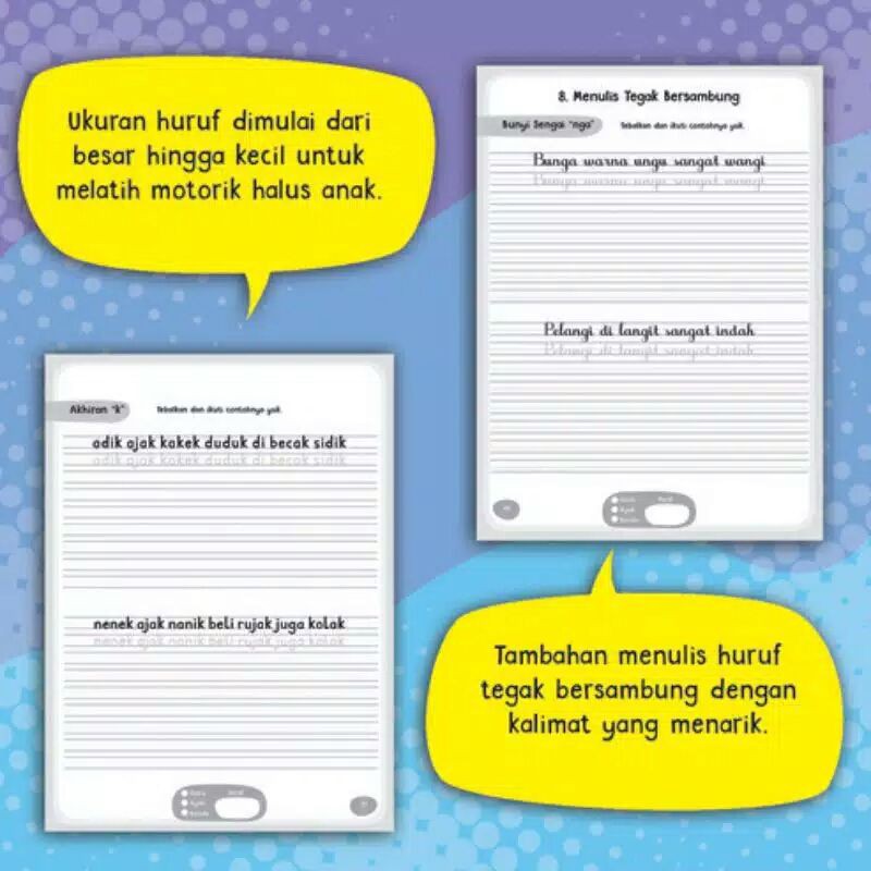 Jual LATIHAN MENULIS DENGAN RAPI / Belajar Menulis TK PAUD | Shopee ...