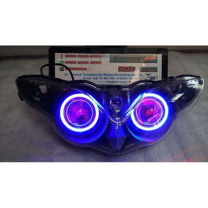 Jual REFLEKTOR JUPITER Z BURHAN DAN LED PROJEKTOR U8 TERANG | Shopee