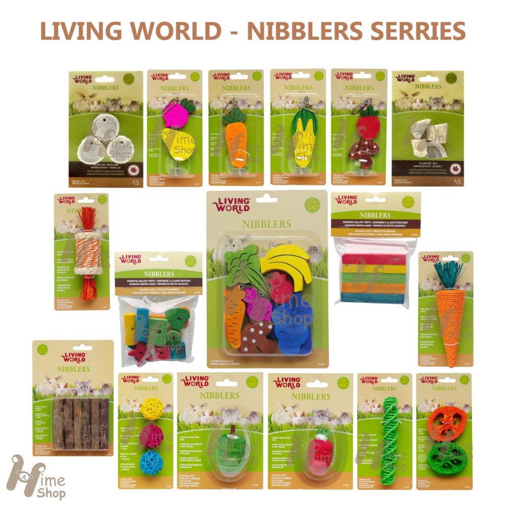 Jual Living World Nibblers Serries Mainan Asah Gigi Hamster Chinchilla