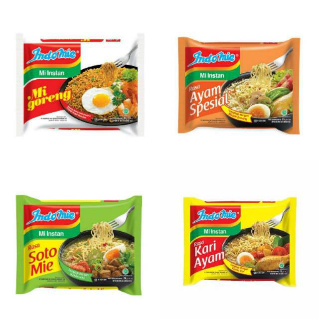 Jual Indomie Goreng Kuah All Variant Hype Abis Ayamgeprek Seblak Hot Jeletot Shopee