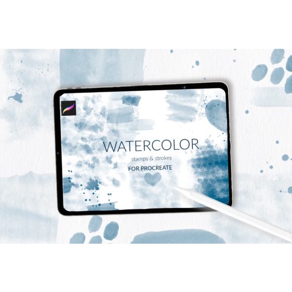 Jual Procreate Brush - Watercolor Strokes for Procreate | Shopee Indonesia