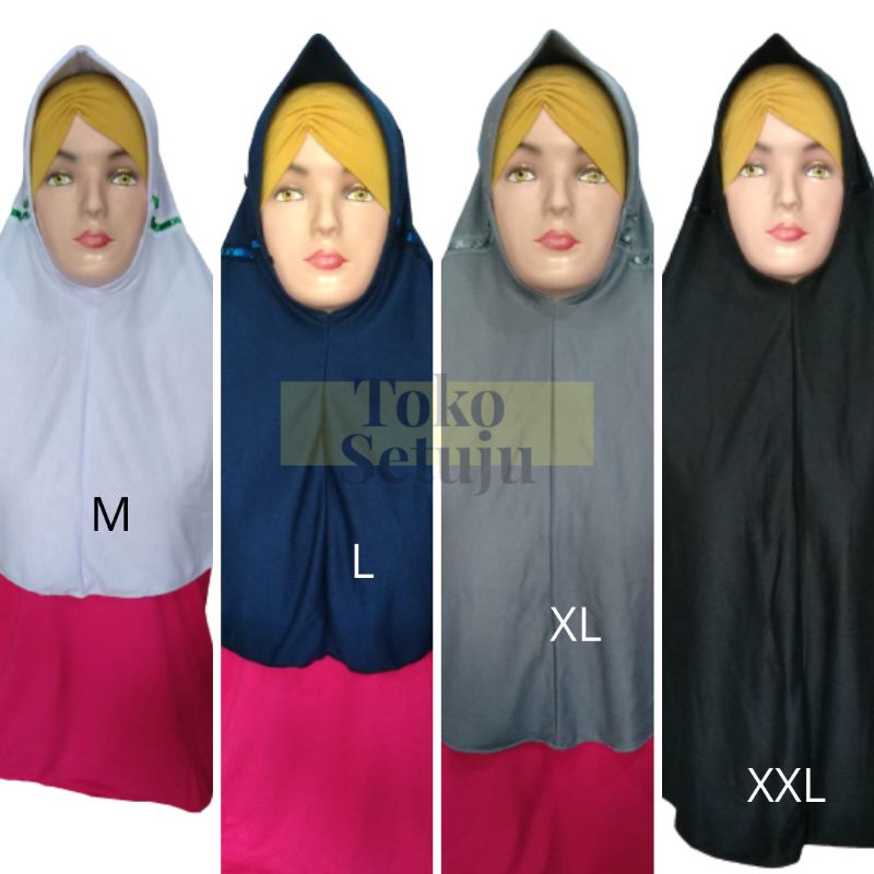 Jual RABANI Sekolah/jilbab Rabbani Kw/jilbab Serut Pita/jilbab Kaos ...