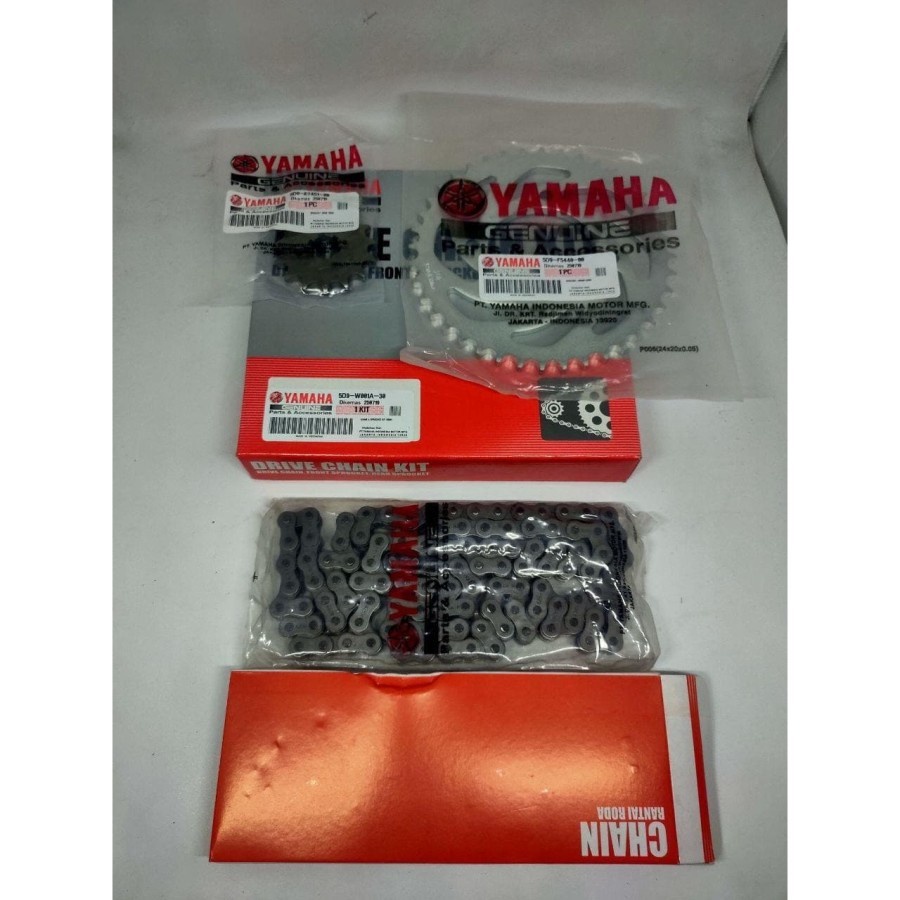 Jual Gearset Girset Gir Gear Set Rantai Vega ZR RR Jupiter Z1 New 115