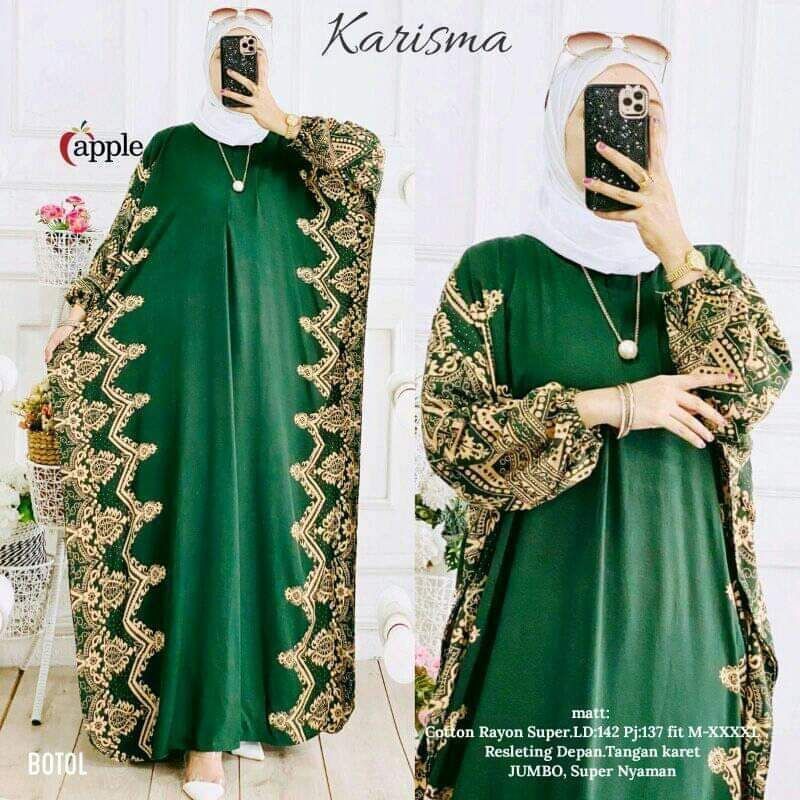 Jual Grosir Kaftan Riyana I Kaftan Super Jumbold Cm I Daster Lowo