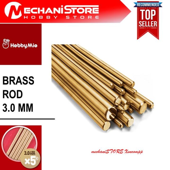 Jual HOBBY MIO BRASS / COPPER ROD 3.0MM - DIORAMA MG HG GUNDAM FIGURE ...