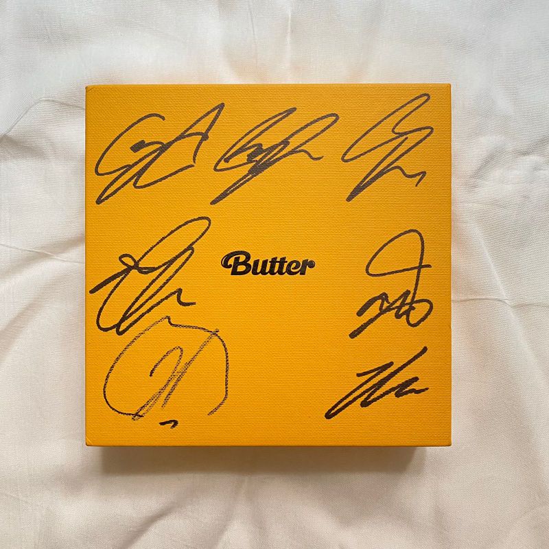 Jual SIGNED Album BTS Butter Shopee Indonesia