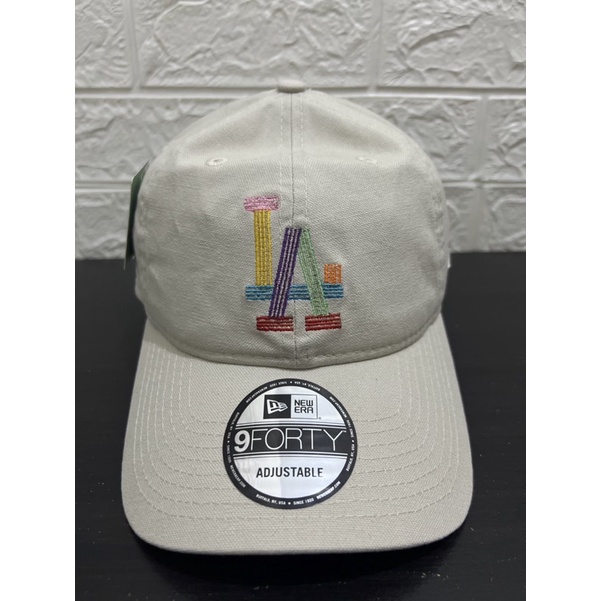 9Forty BTS x New Era x MLB Dynamite on sale LA Dodgers Cap (Stone)