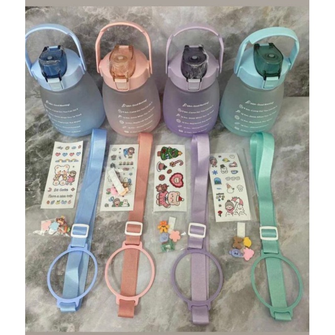 Jual Botol viral 1,3L free sticker | Shopee Indonesia