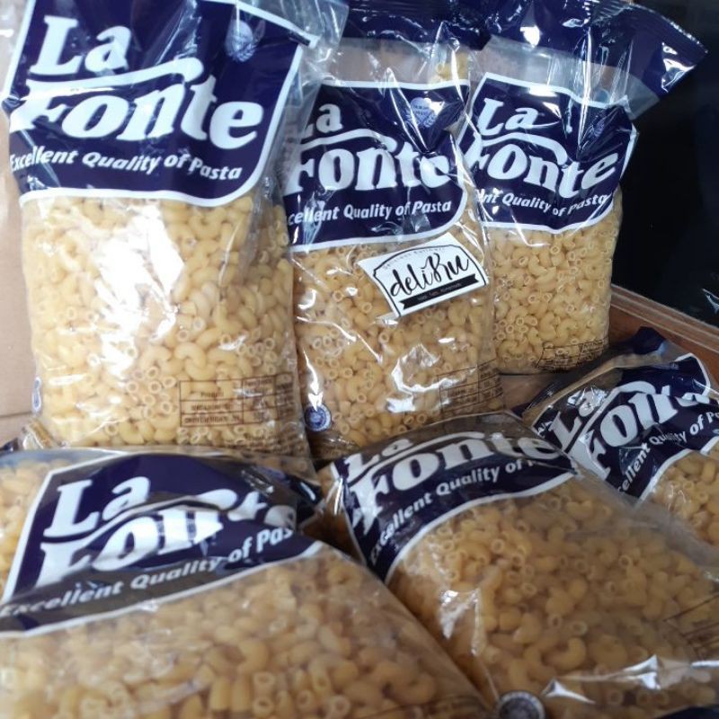 Jual Lafonte macaroni 500gr chifferi rigate 206/ La fonte makaroni ...