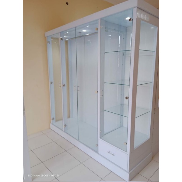 Jual lemari pakaian kaca lemari baju gamis lemari gantungan mewah