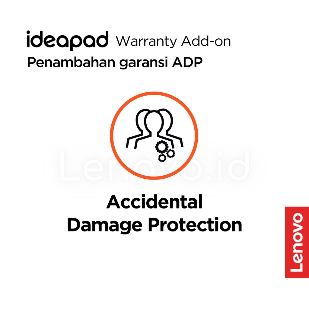 Jual Lenovo IdeaPad Warranty Add On Accidental Damage Protection