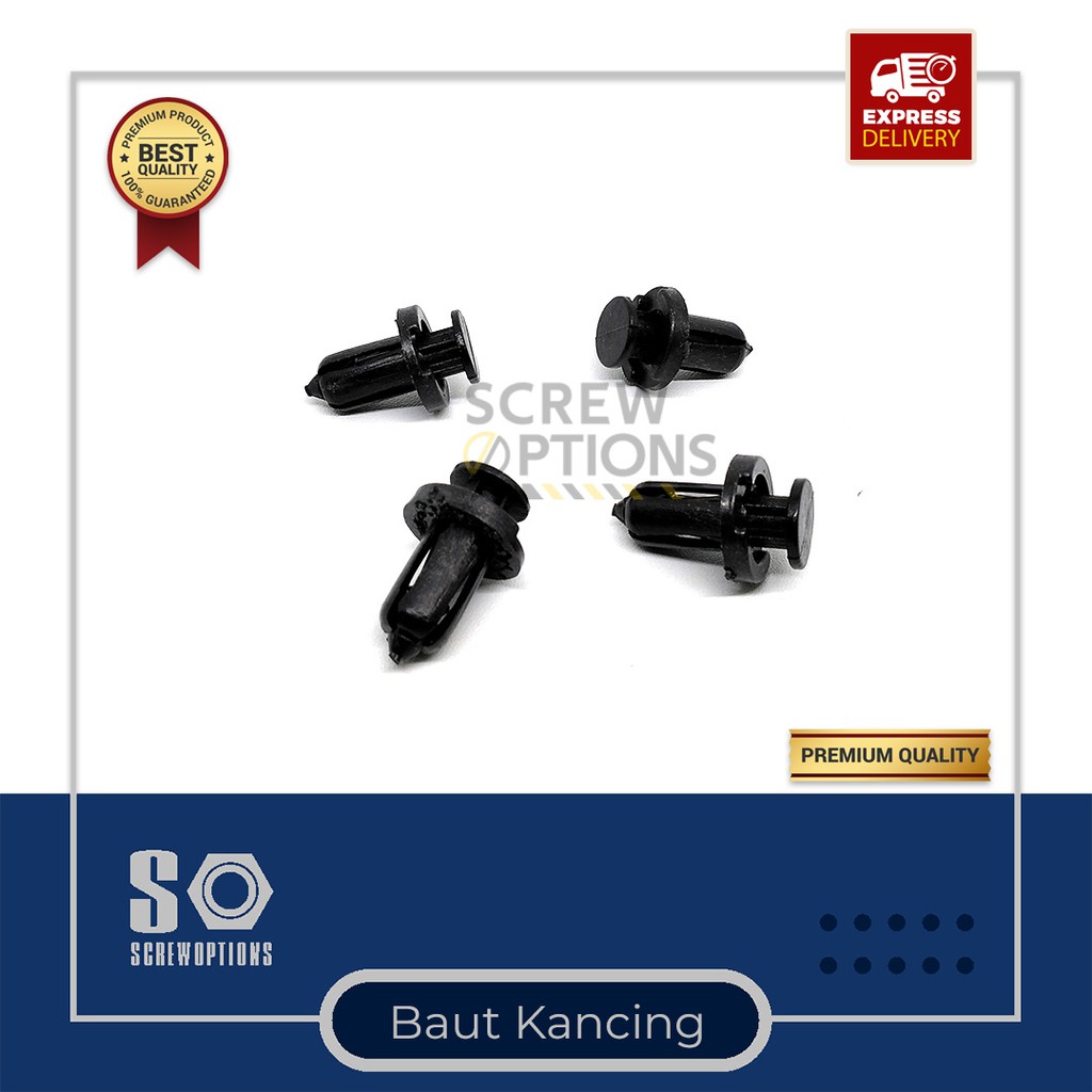 Jual Baut Kancing Klip Bumper Grill Dashboard Rivet Besar Jazz Brio ...