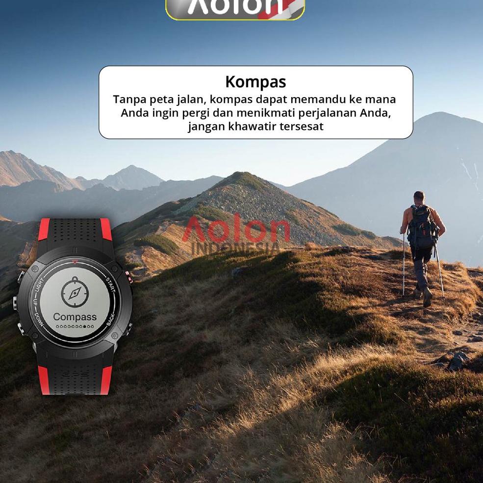 Jual KODE A69VQ Smartwatch GPS Dm18 Original Aolon Anti Air 50m Outdoor Fitness Function Aolon Smart Watch Shopee Indonesia