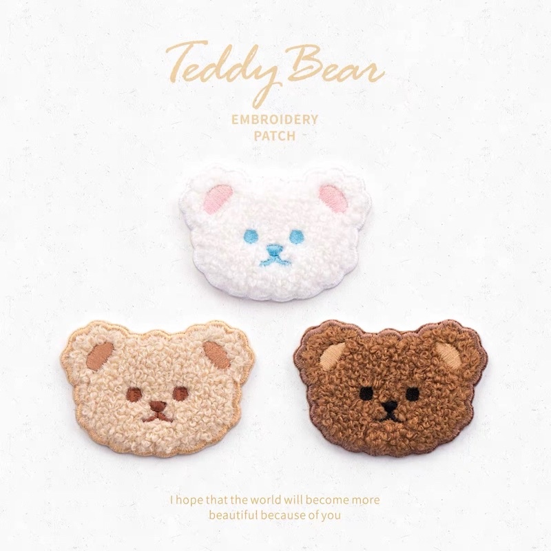 Jual TEDDY BEAR PATCH / STIKER BAJU / STIKER TAS / STIKER SERBAGUNA ...