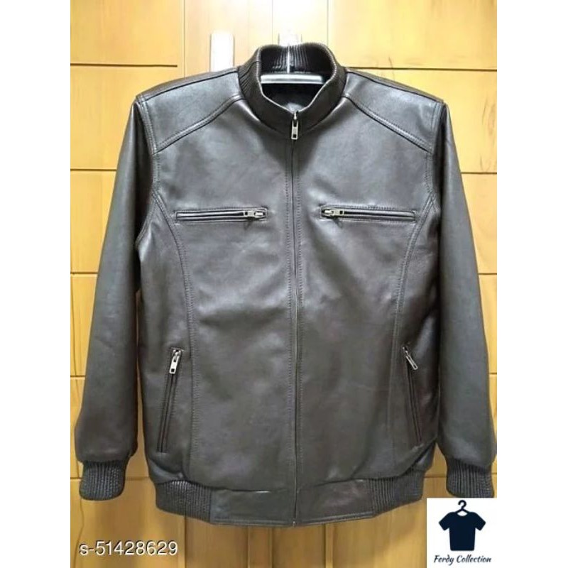 Jual Jaket kulit kambing model bomber rib full kulit (Garansi 100% uang ...