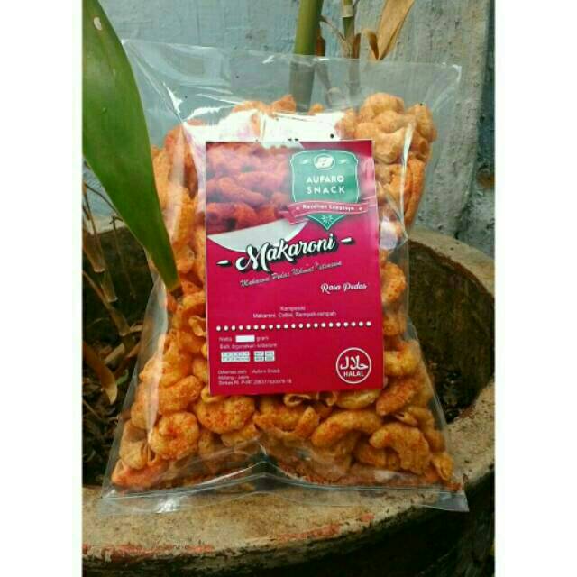 Jual Makaroni Bantet Pedas Daun Jeruk 100 Gram Dan Makaroni Crispy