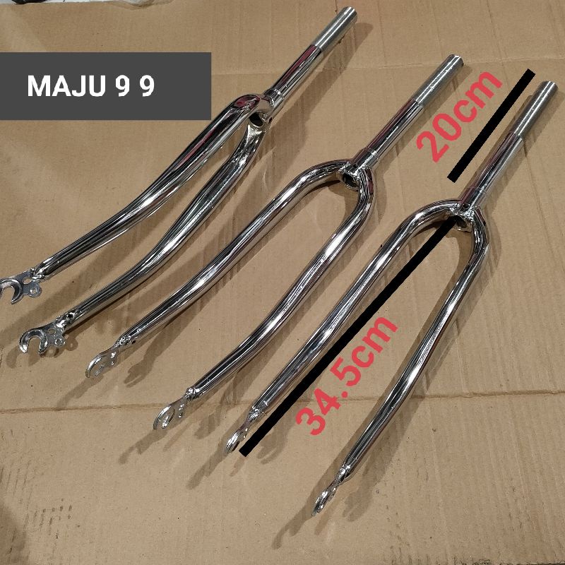 Jual Fork Sepeda Fixie Balap Chrome Taiwan Shopee Indonesia