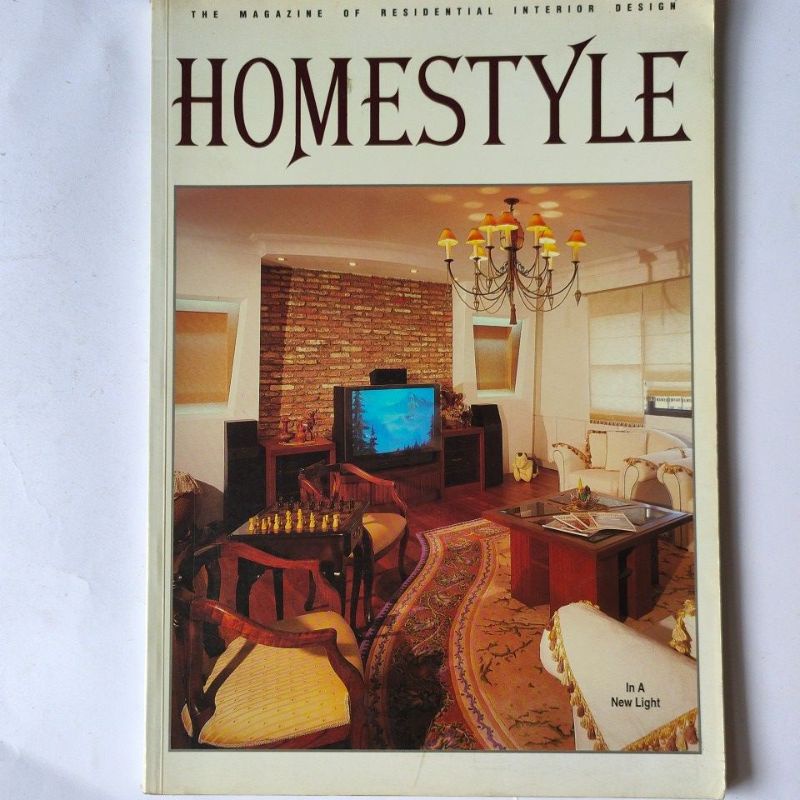 Jual Majalah desain interior original. homestyle. the magazine of ...