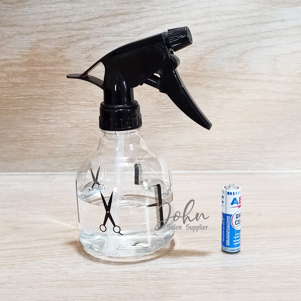 Jual Botol Spray untuk Salon / Barber Shop Gambar Gunting Sisir Hair ...