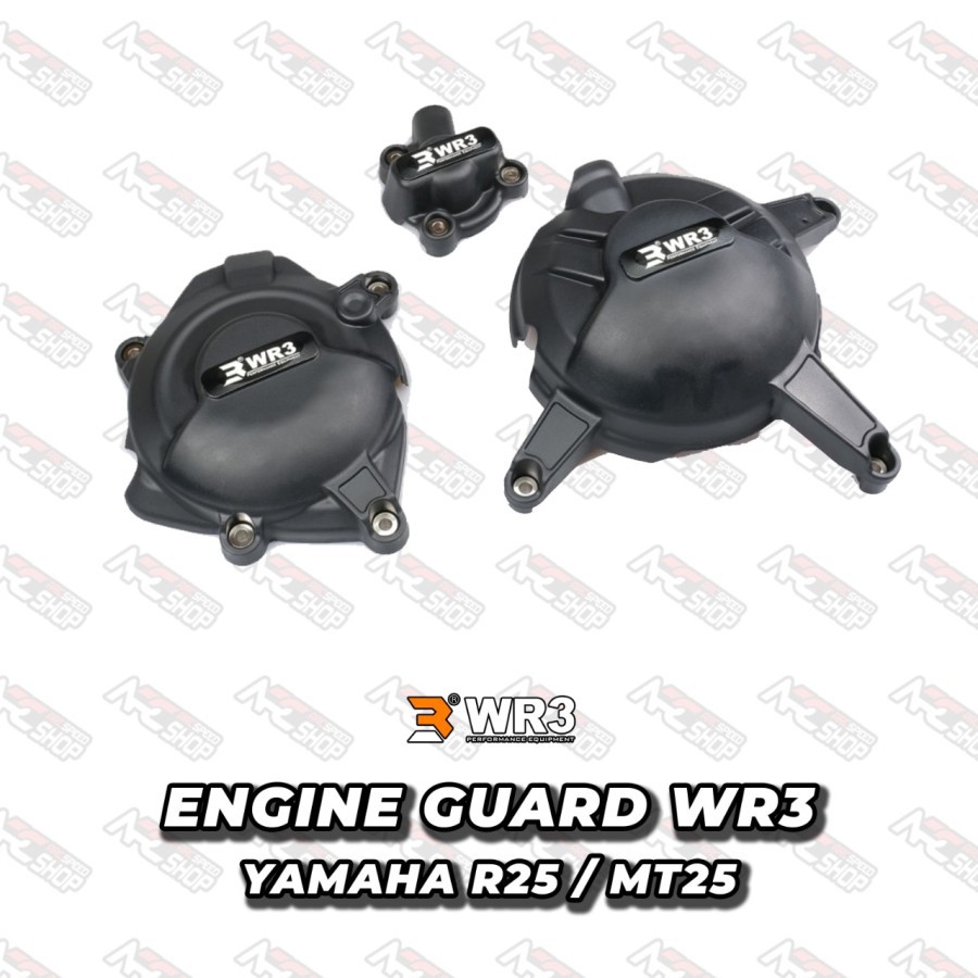 Jual Engine Guard / Cover Engine WR3 Yamaha R25 / MT25 | Shopee Indonesia