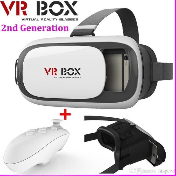 Jual MNY Virtual 3D reality glasses VR box Remote VR gear box generasi ...