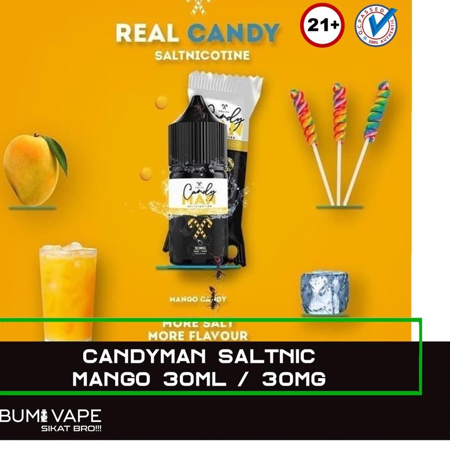 Jual Kekinian CANDYMAN MANGO SALT SERIES CANDY MAN SALT MANGGA 30ML