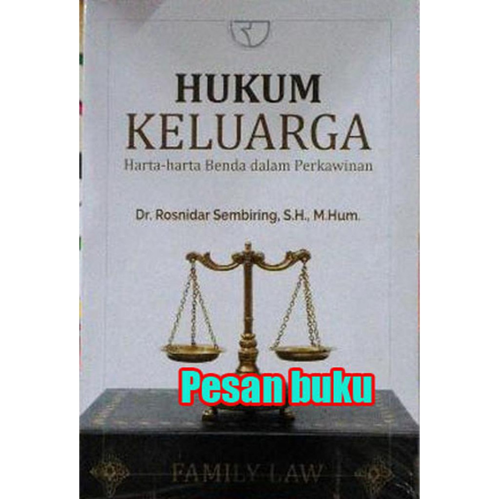 Jual Hukum | Buku Hukum Keluarga, Harta - Harta Benda Dalam Perkawinan ...