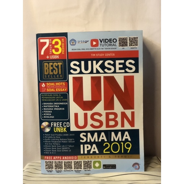 Jual Buku Sukses Un Usbn Untuk Sma Ma Ipa Shopee Indonesia